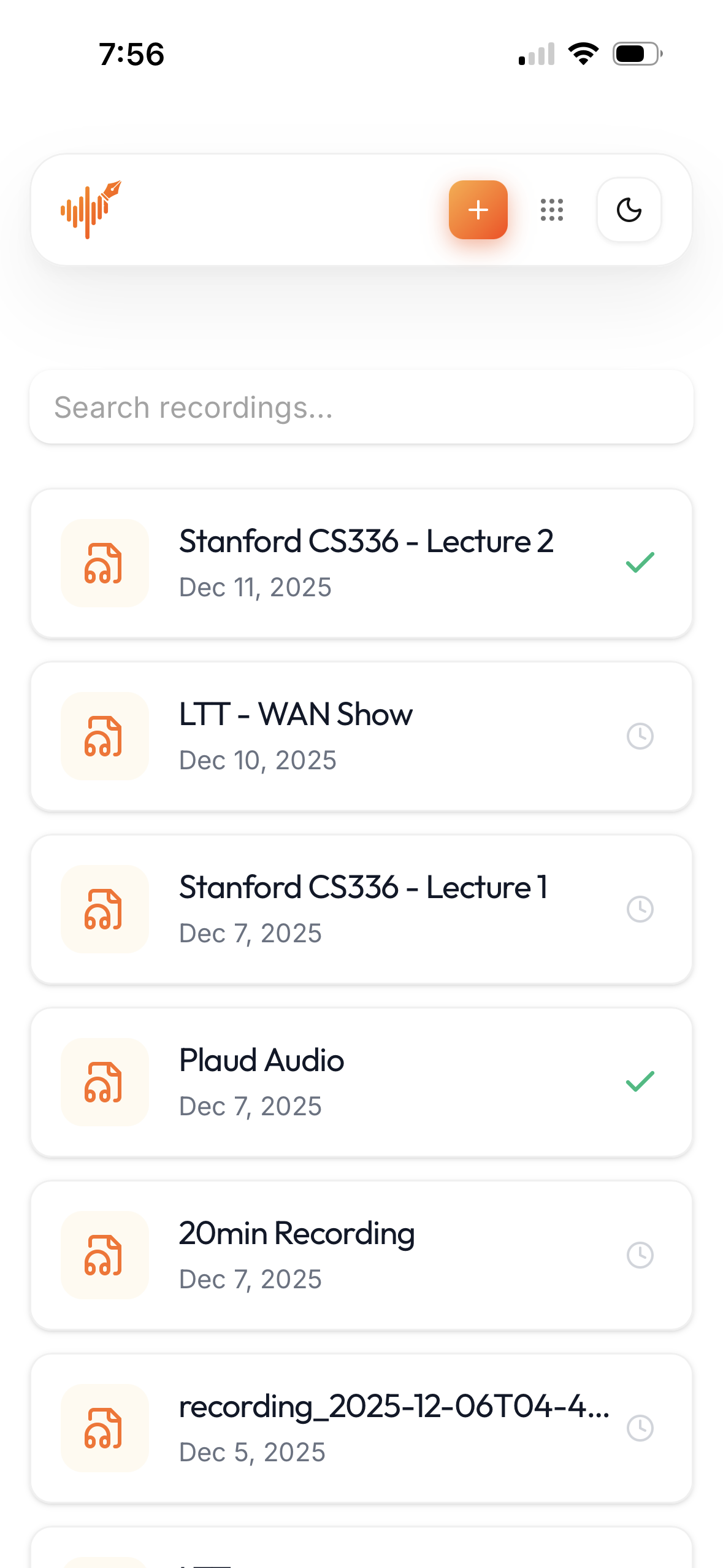 Scriberr screenshot 8