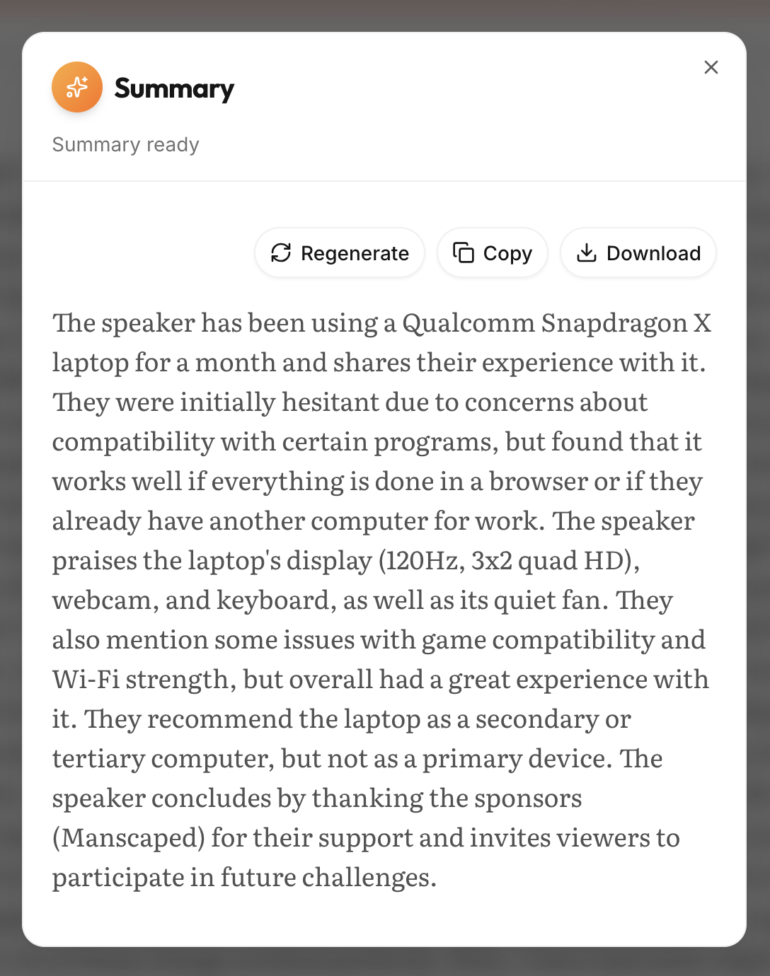 Scriberr screenshot 5