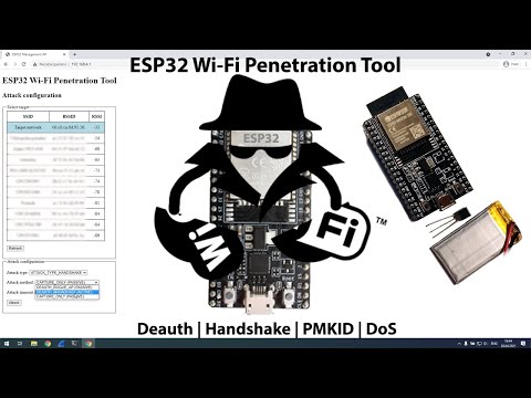 esp32-wifi-penetration-tool screenshot 1
