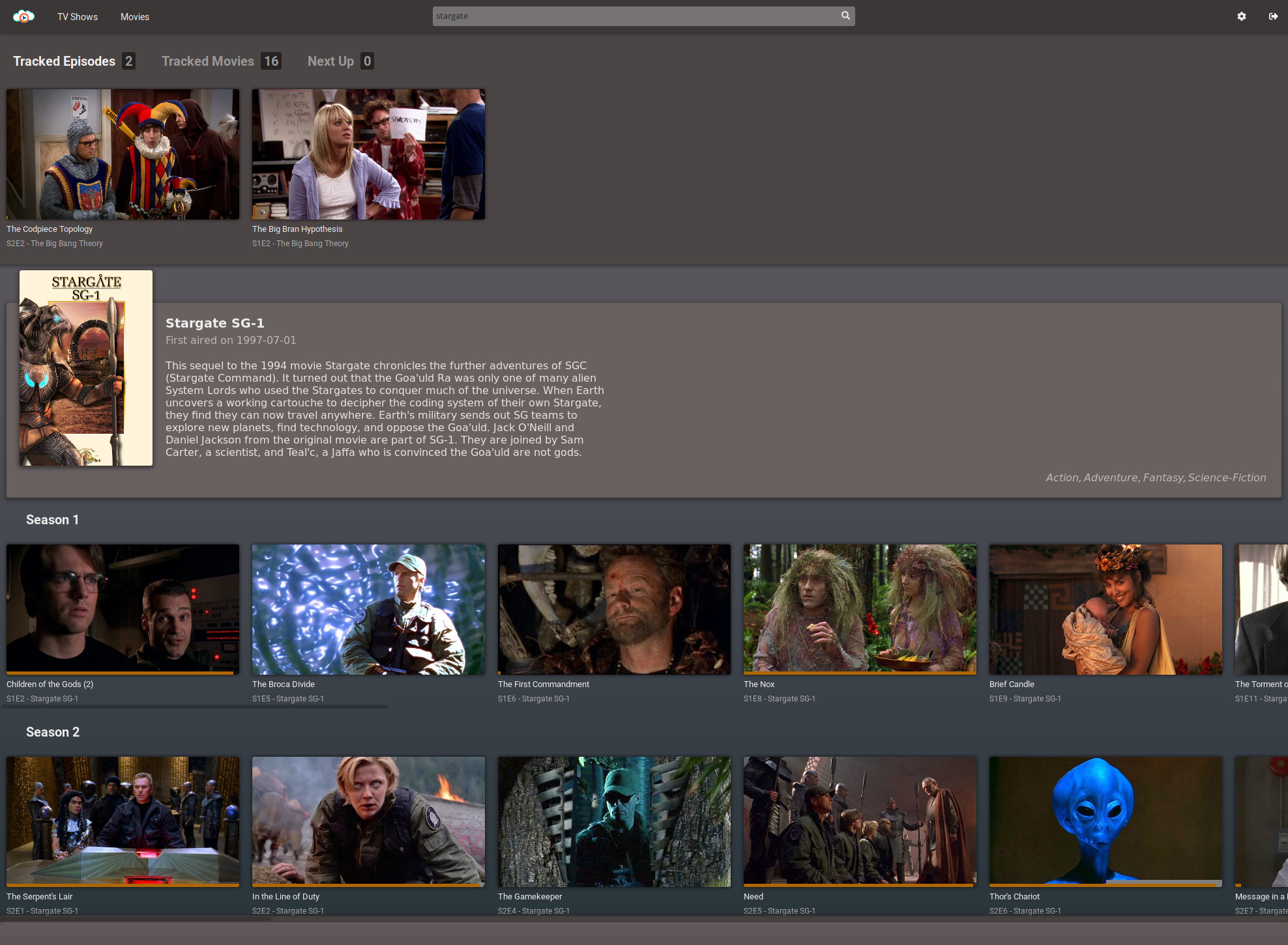 Oblecto-Web screenshot 2