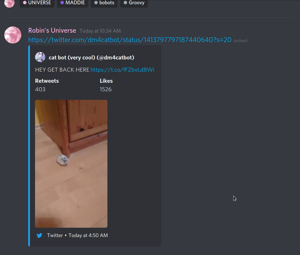 TwitFix screenshot 1