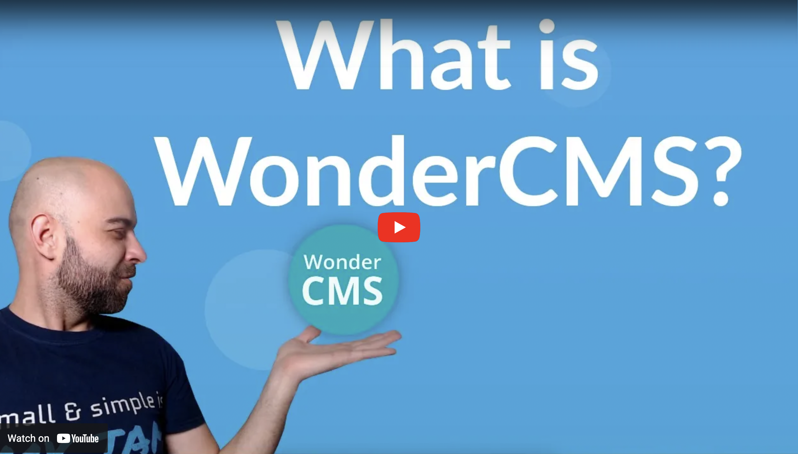 wondercms screenshot 1