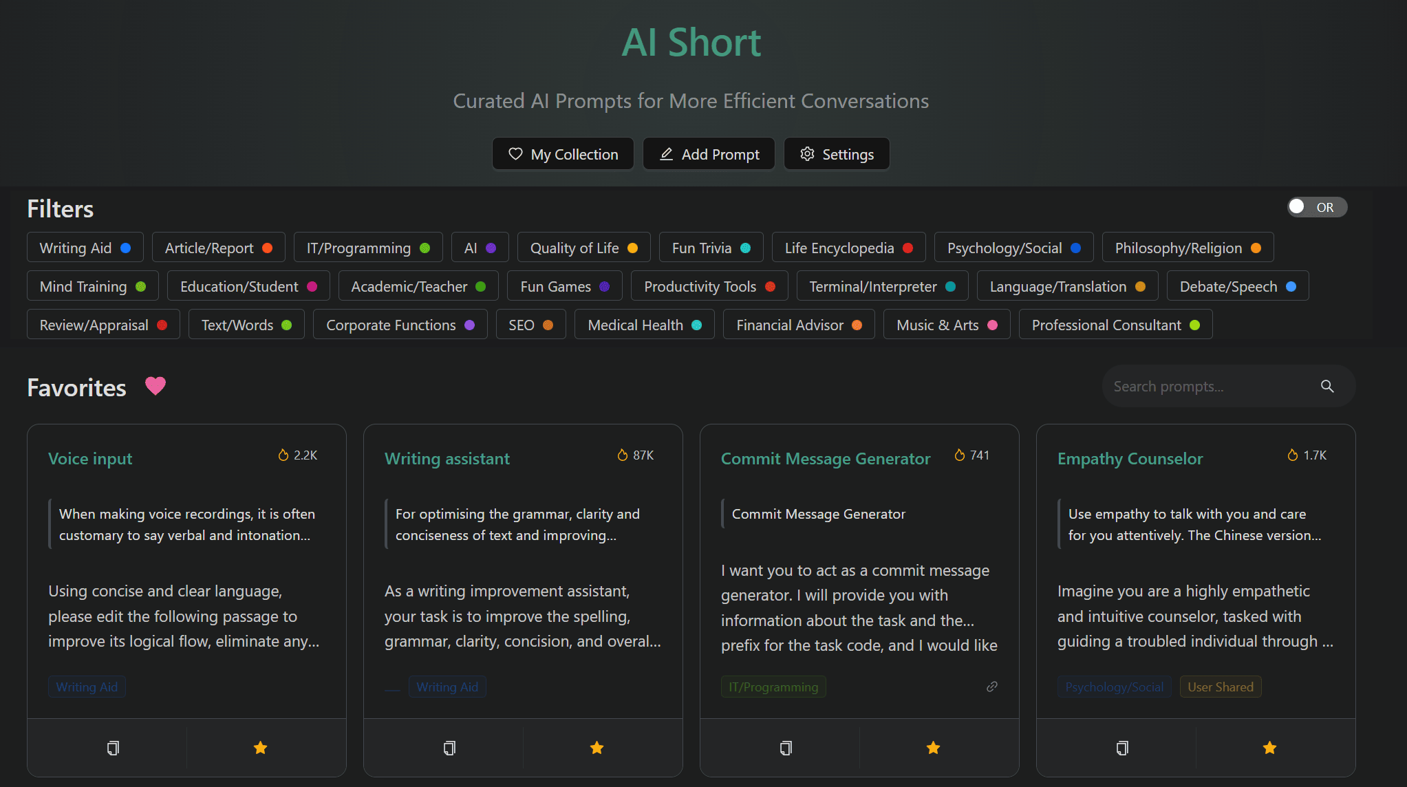 ChatGPT-Shortcut screenshot 1