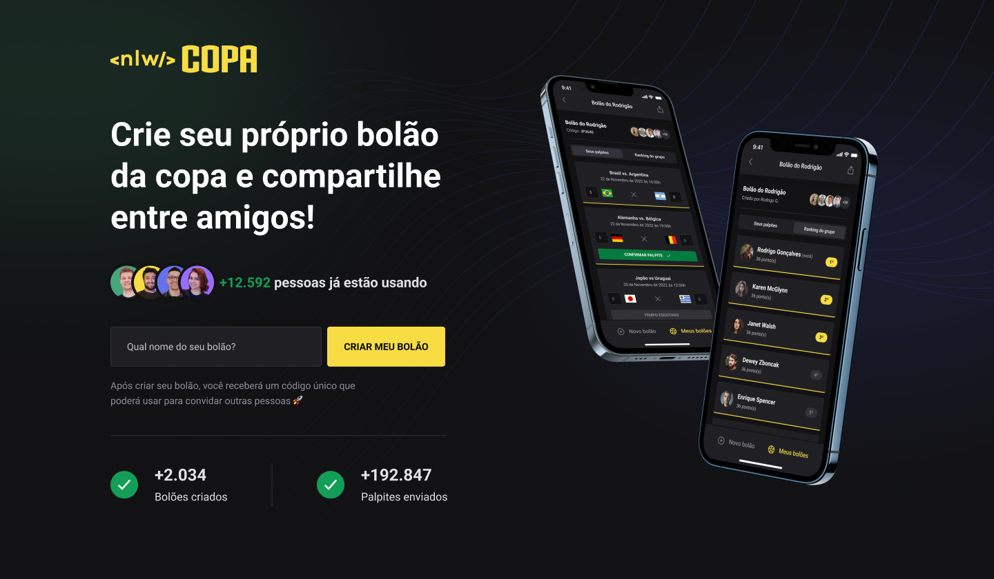 nlw-copa-ignite screenshot 1