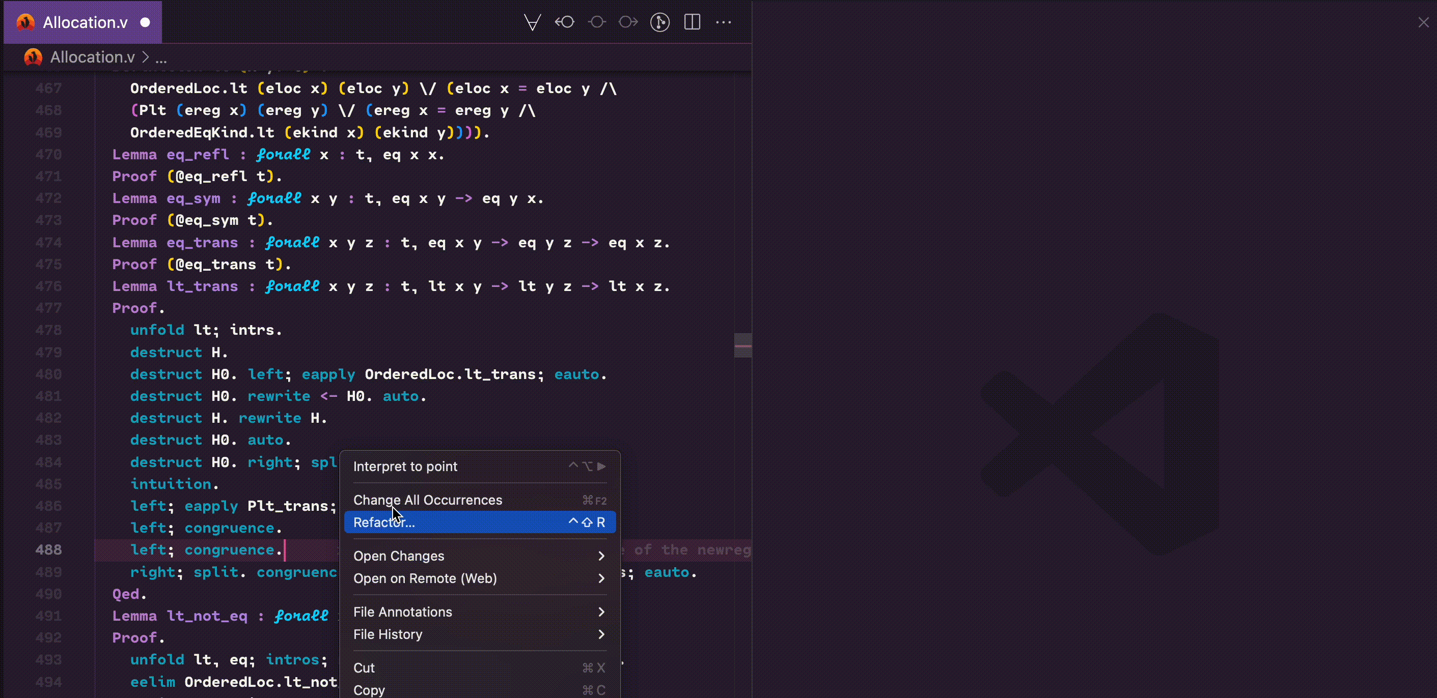vsrocq screenshot 10