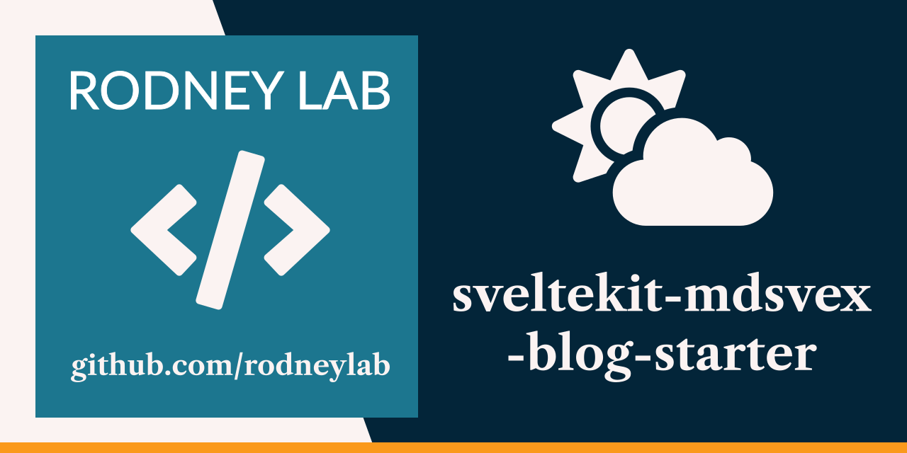 sveltekit-blog-mdx screenshot 1