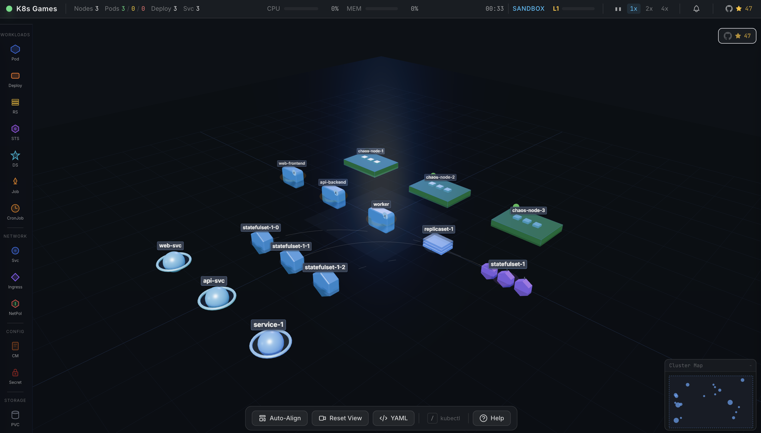 k8sgames screenshot 1