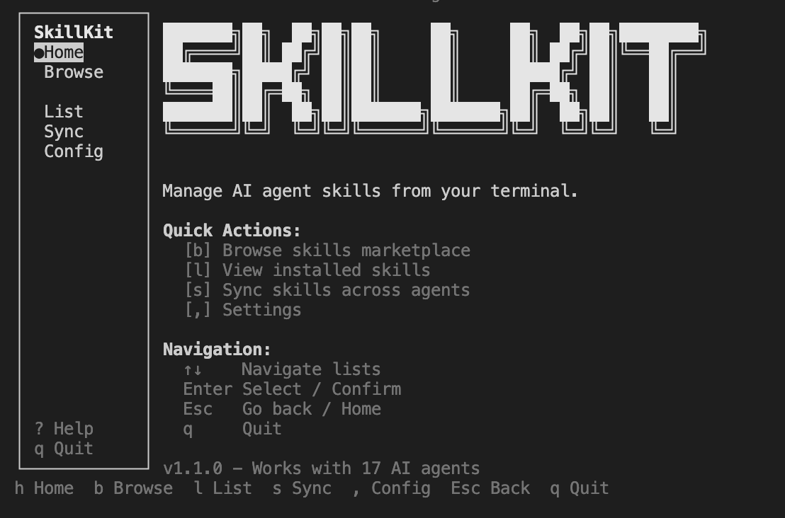 skillkit screenshot 1