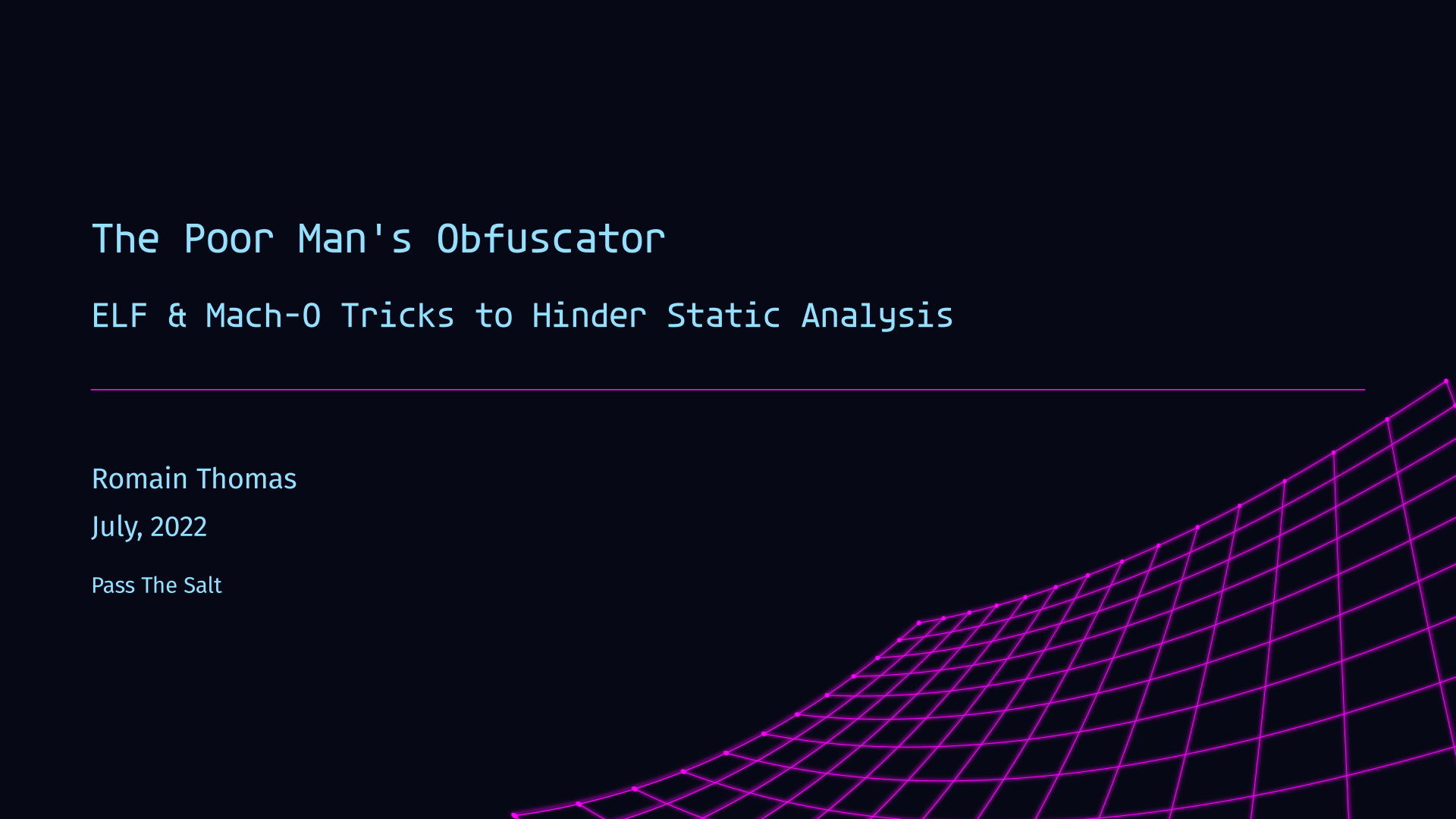 the-poor-mans-obfuscator screenshot 1