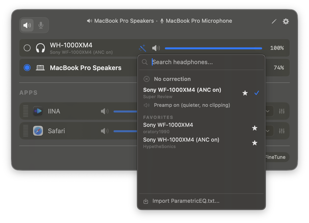 FineTune screenshot 3