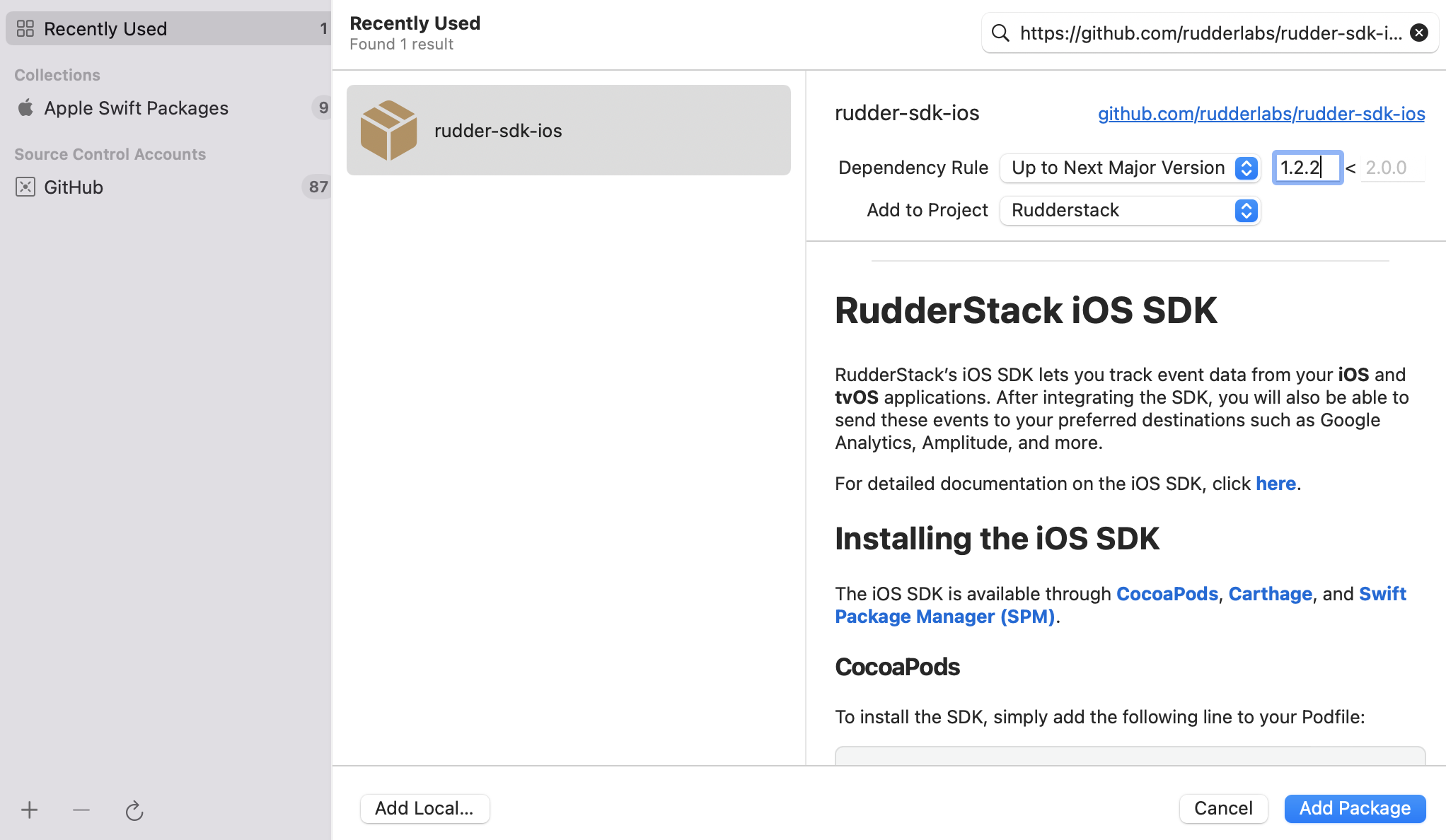 rudder-sdk-ios screenshot 3