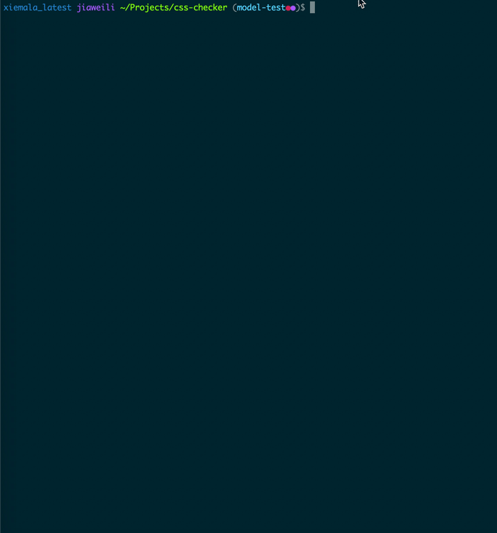 css-checker screenshot 2