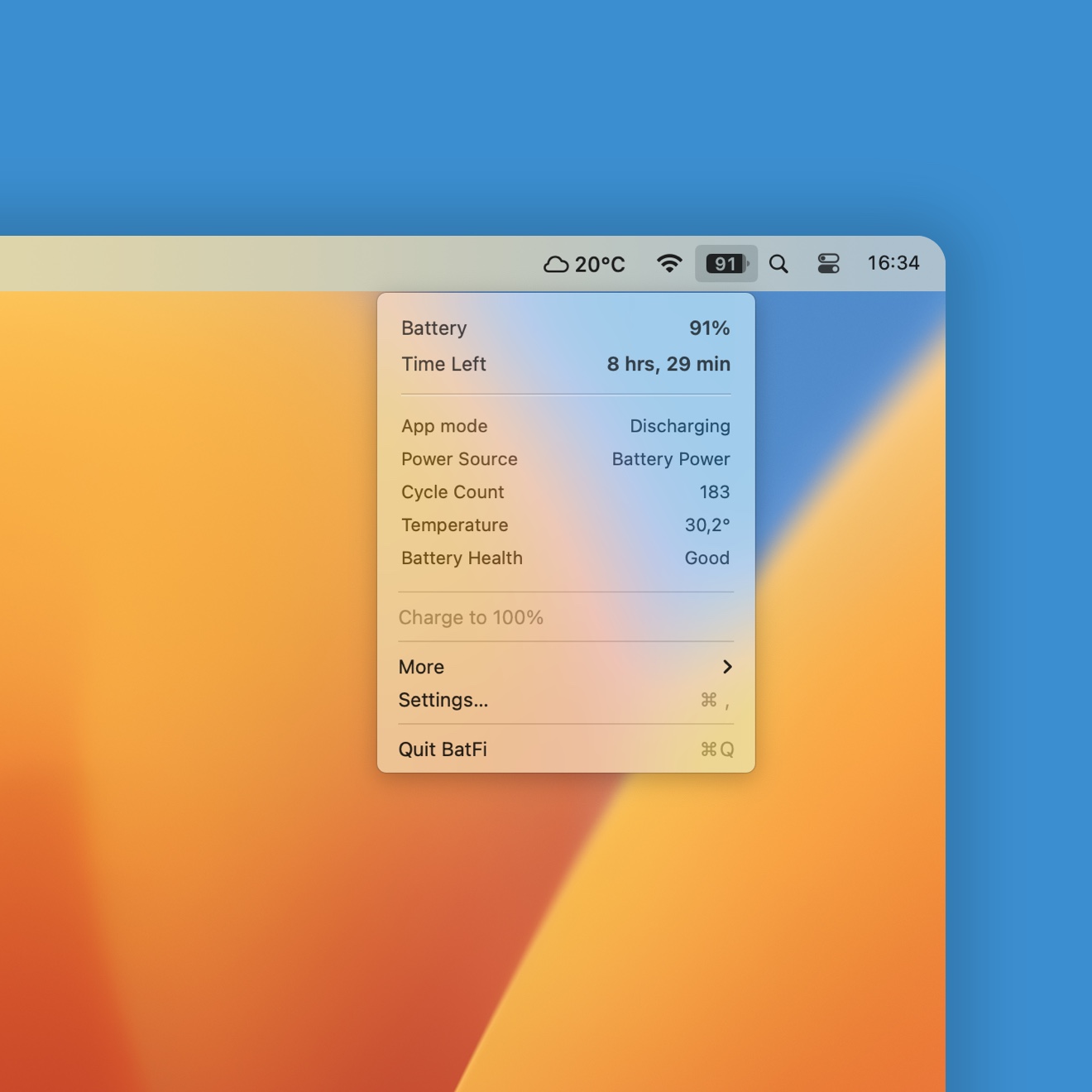 BatFi screenshot 2