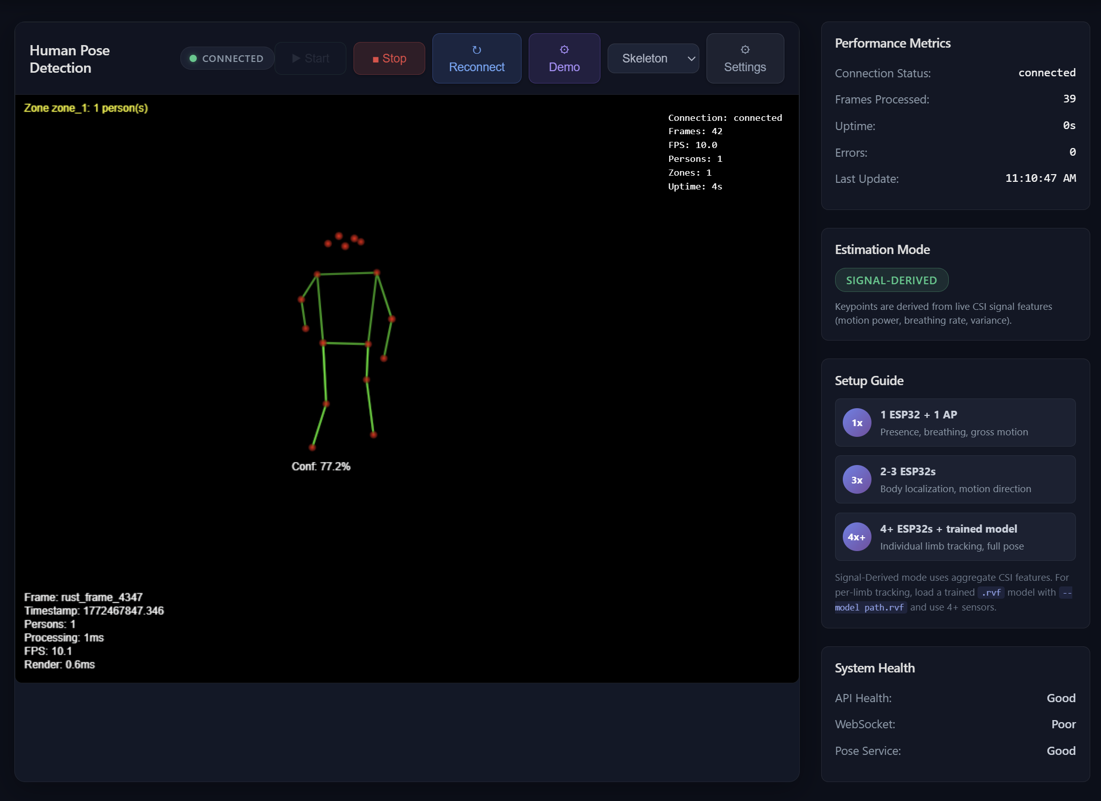 wifi-densepose screenshot 1