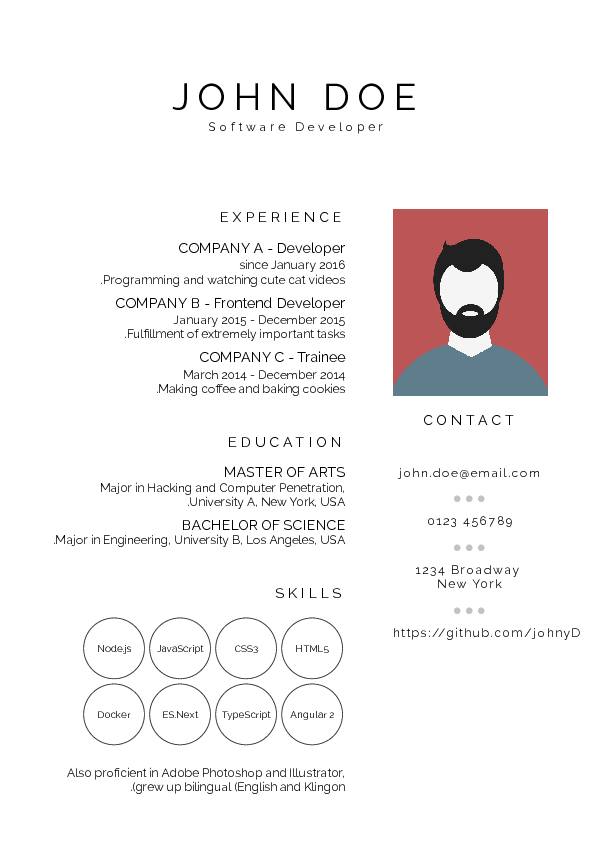 best-resume-ever screenshot 8
