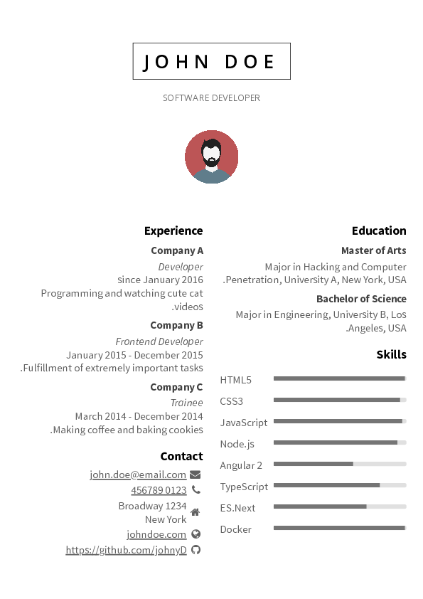best-resume-ever screenshot 11