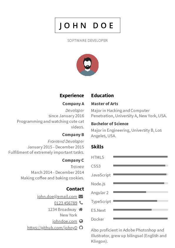 best-resume-ever screenshot 10