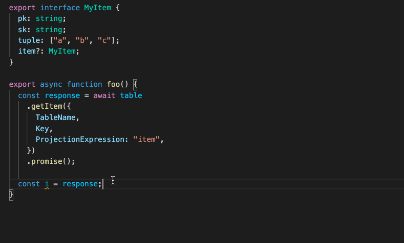 typesafe-dynamodb screenshot 5