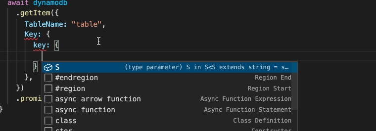 typesafe-dynamodb screenshot 2