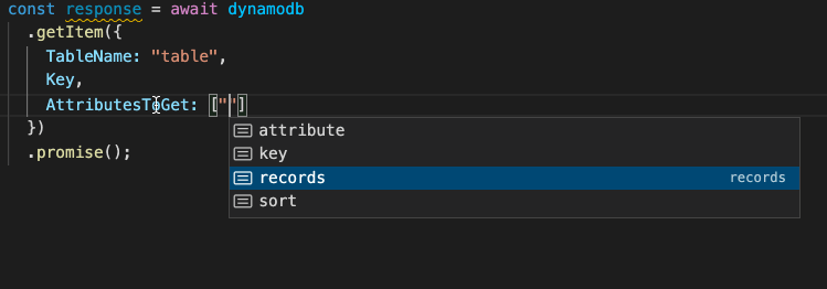 typesafe-dynamodb screenshot 6