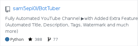 BotTuber screenshot 1