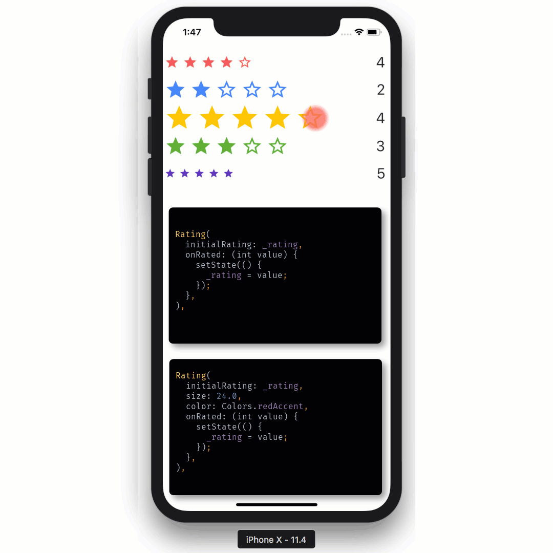FlutterScreens screenshot 2