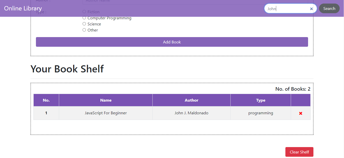 Simple-Library-Managment screenshot 8