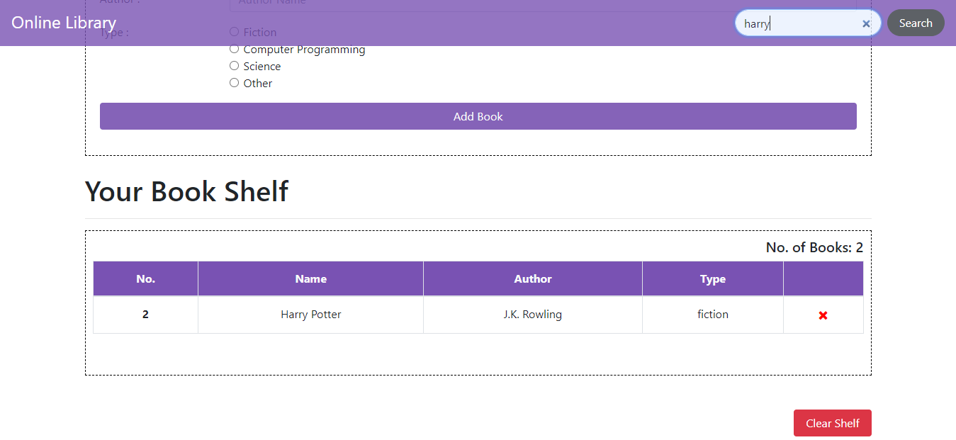 Simple-Library-Managment screenshot 9