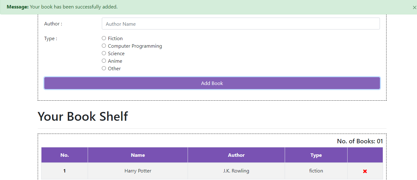 Simple-Library-Managment screenshot 4
