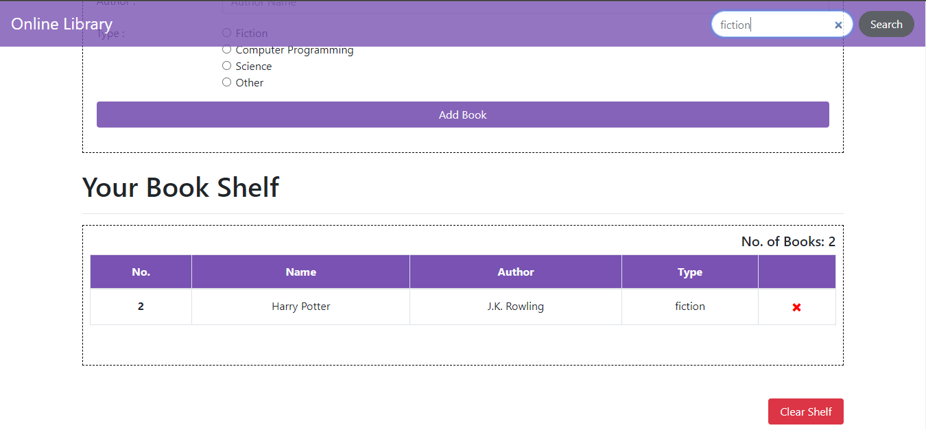 Simple-Library-Managment screenshot 7