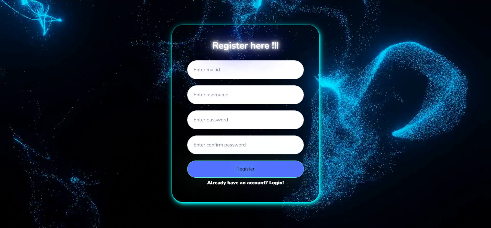 login screenshot 2