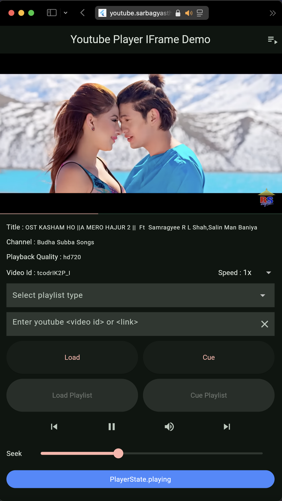 youtube_player_flutter screenshot 1