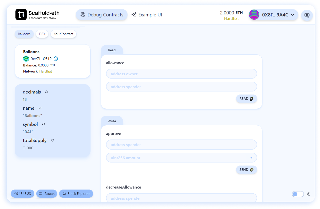 scaffold-eth-2 screenshot 1