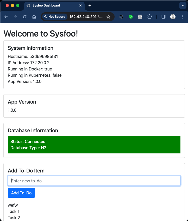 sysfoo screenshot 1
