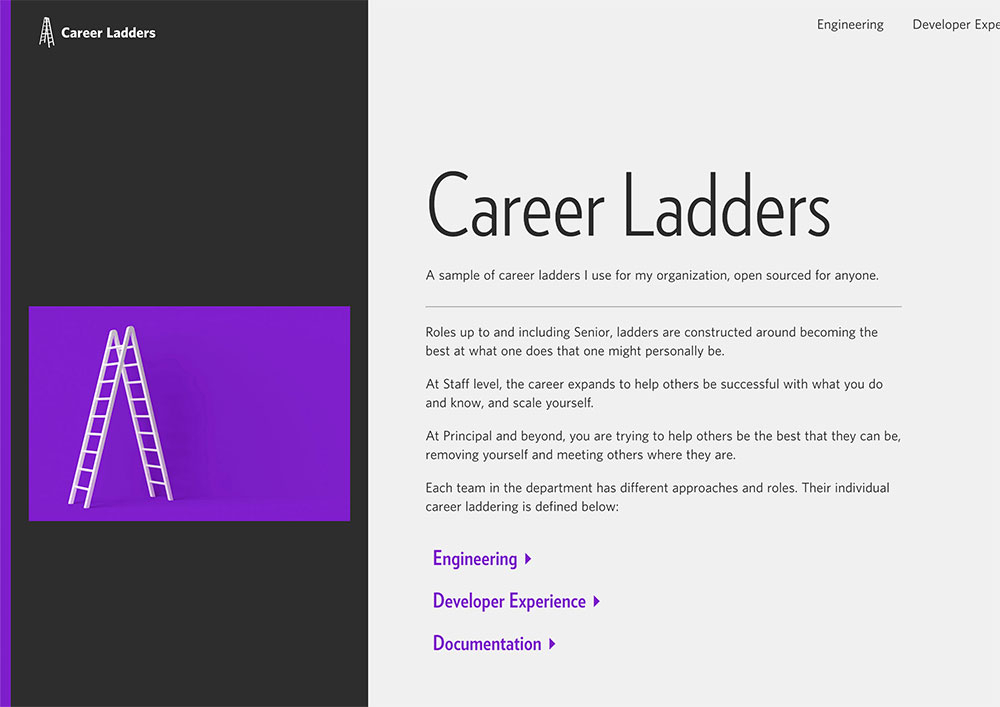 career-ladders screenshot 1