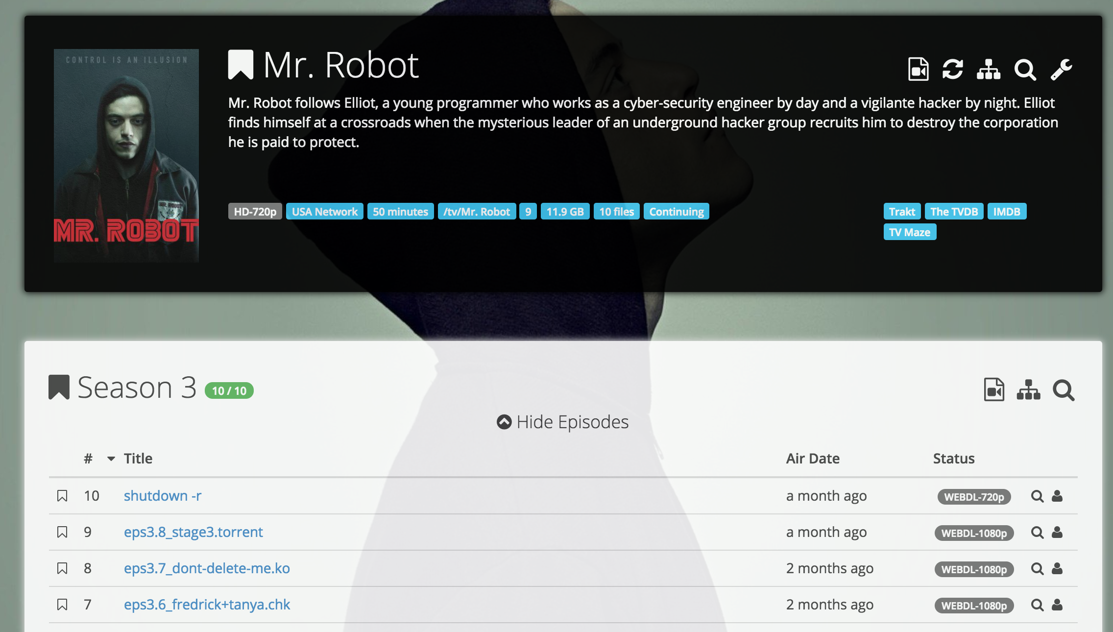 htpc-download-box screenshot 1