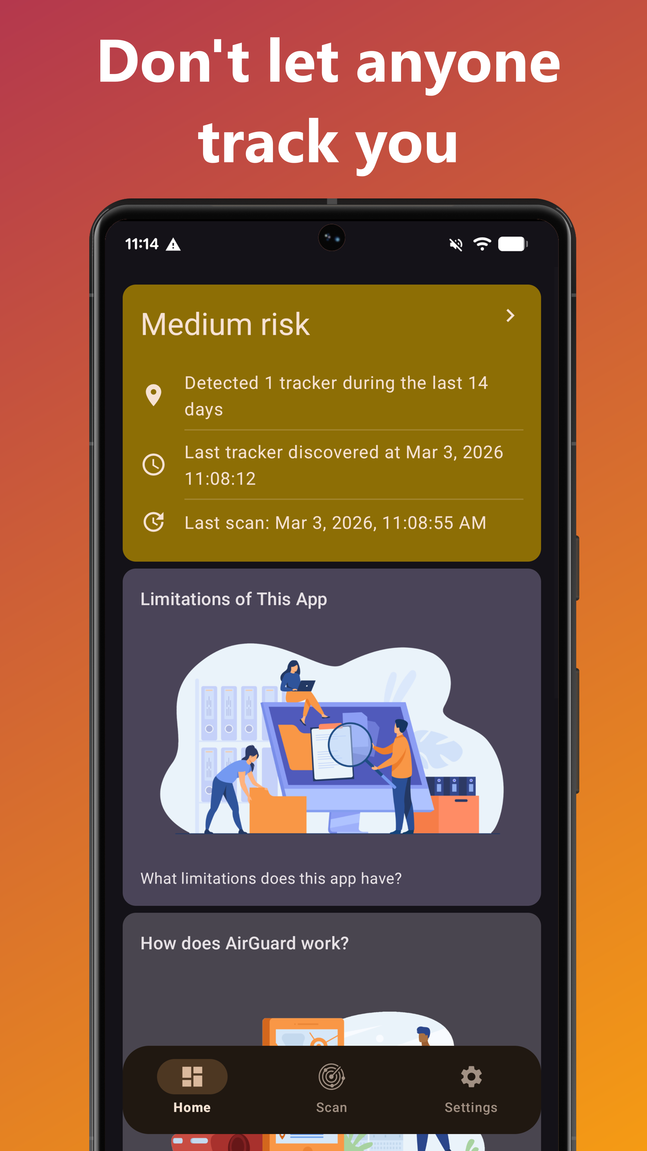 AirGuard screenshot 2