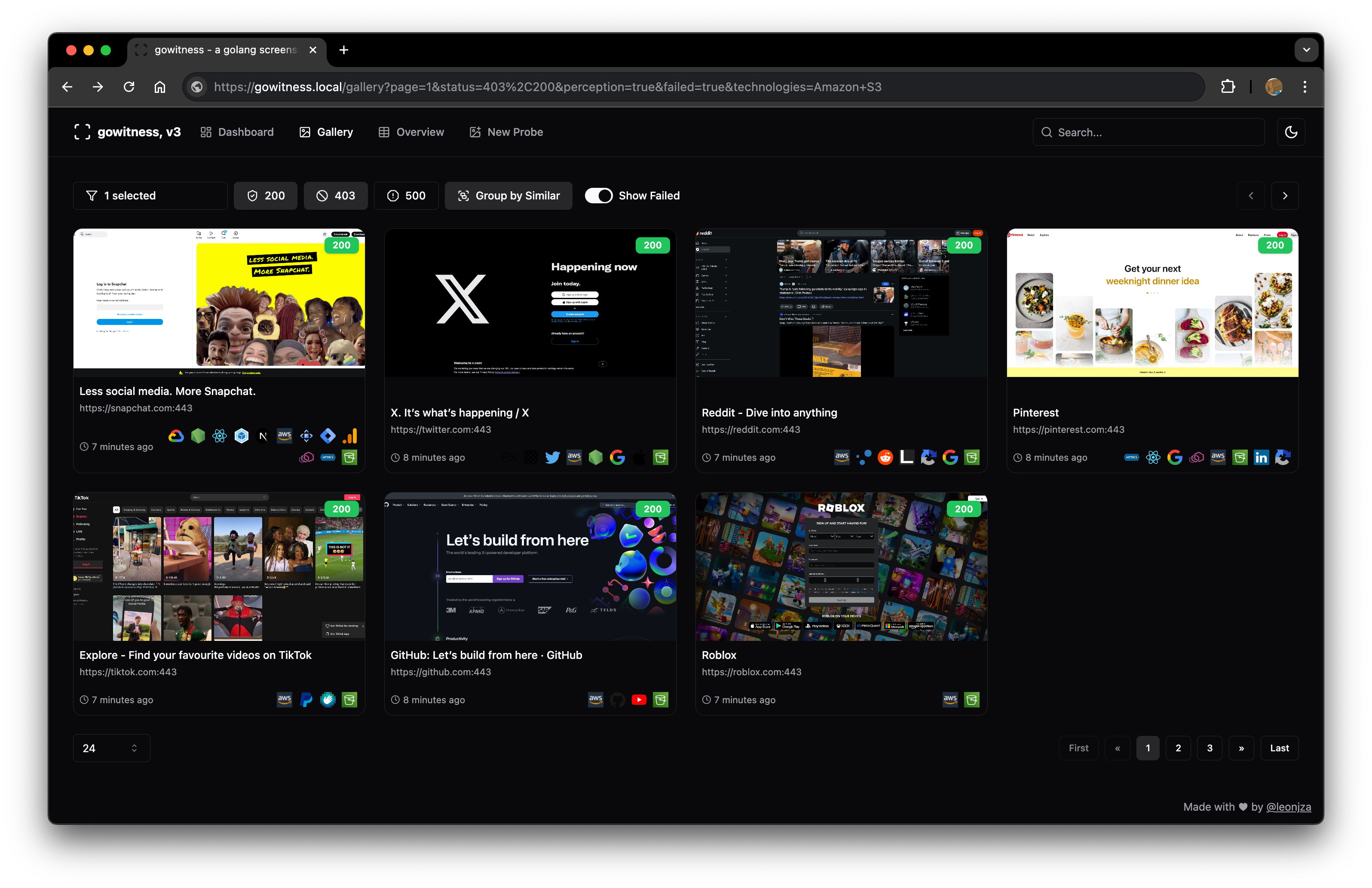 gowitness screenshot 1