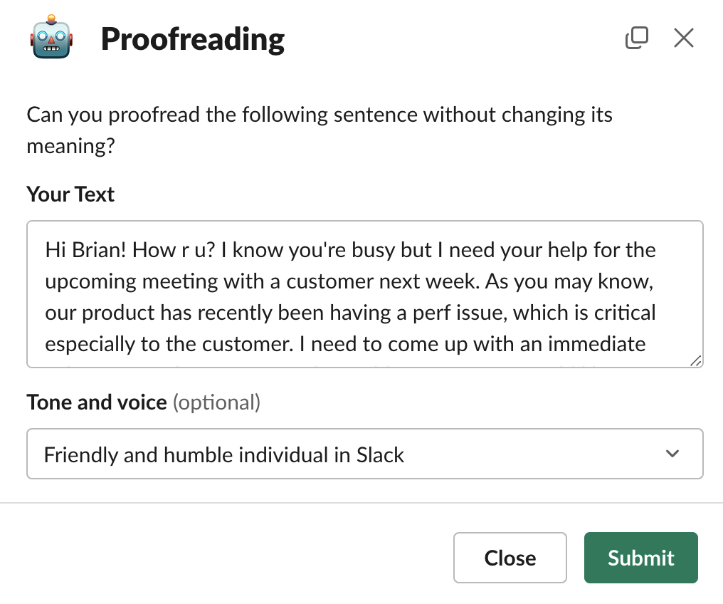 ChatGPT-in-Slack screenshot 7