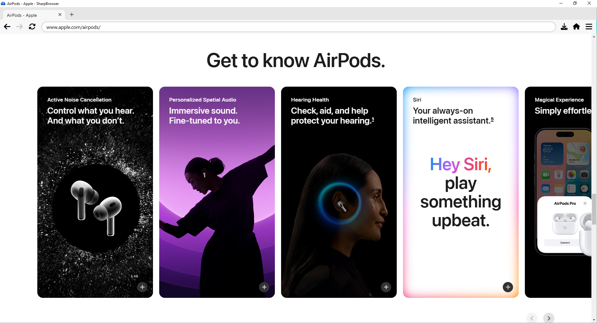 SharpBrowser screenshot 2