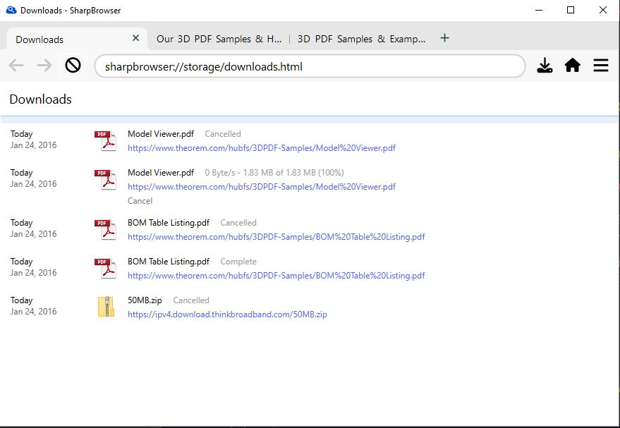 SharpBrowser screenshot 12