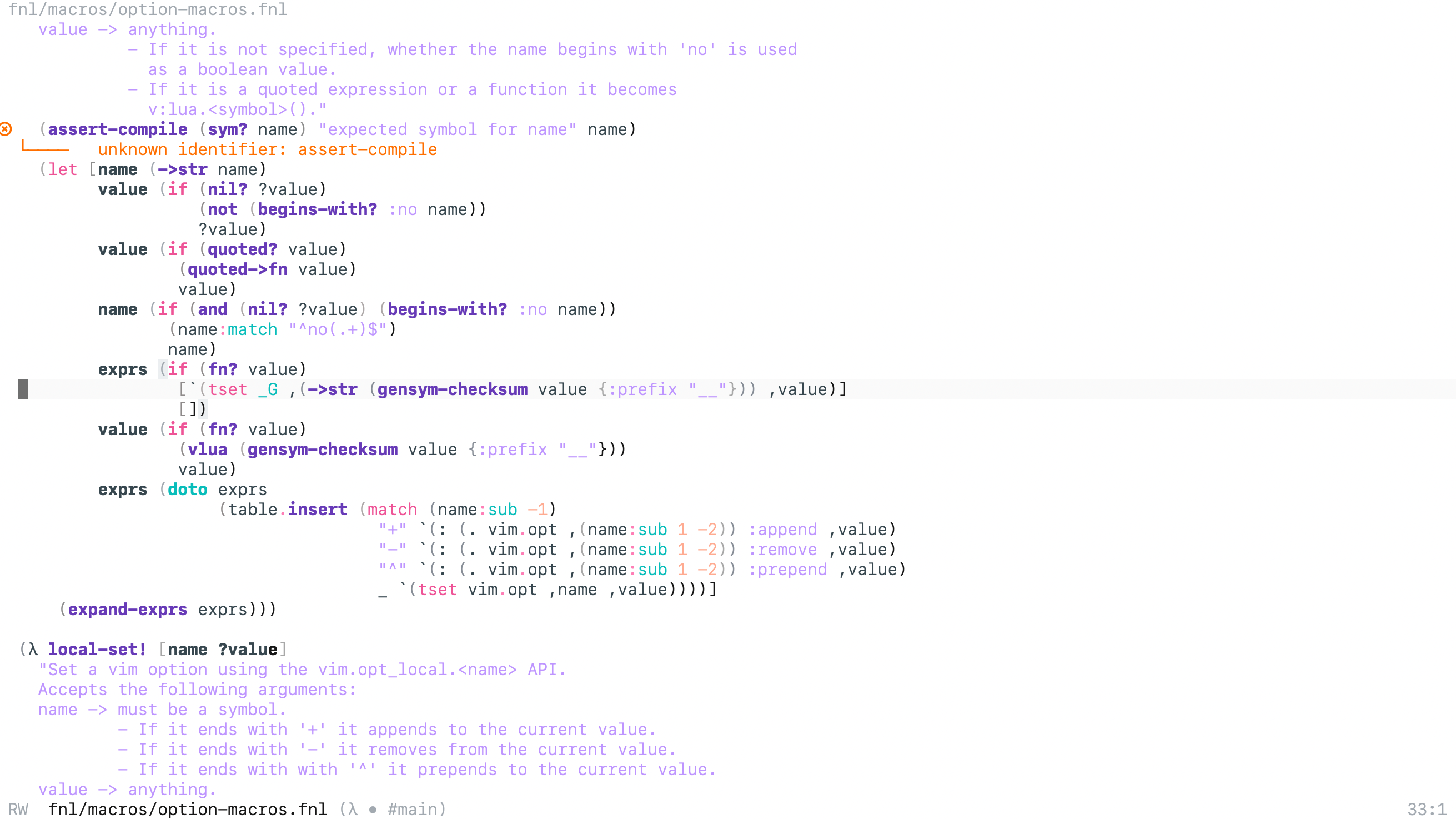 oxocarbon.nvim screenshot 2