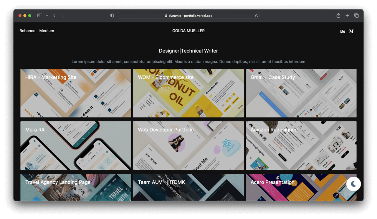 dynamic-portfolio screenshot 6