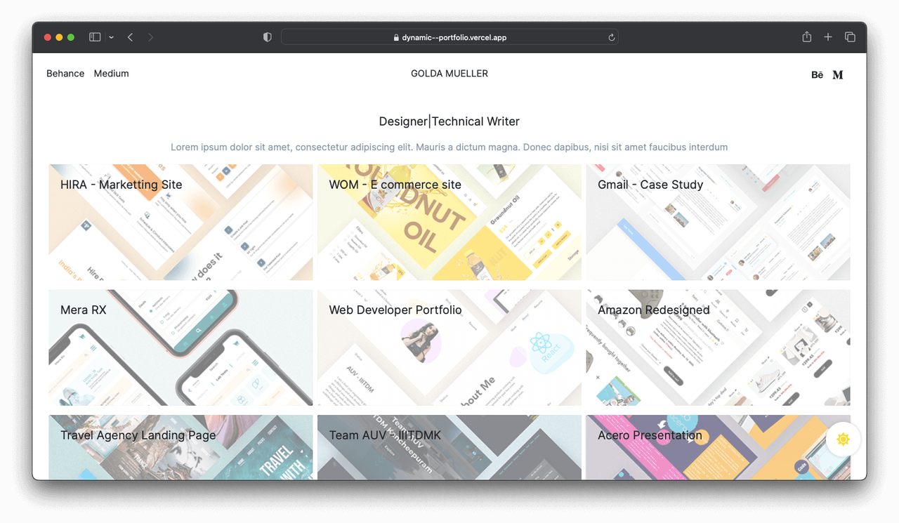 dynamic-portfolio screenshot 5