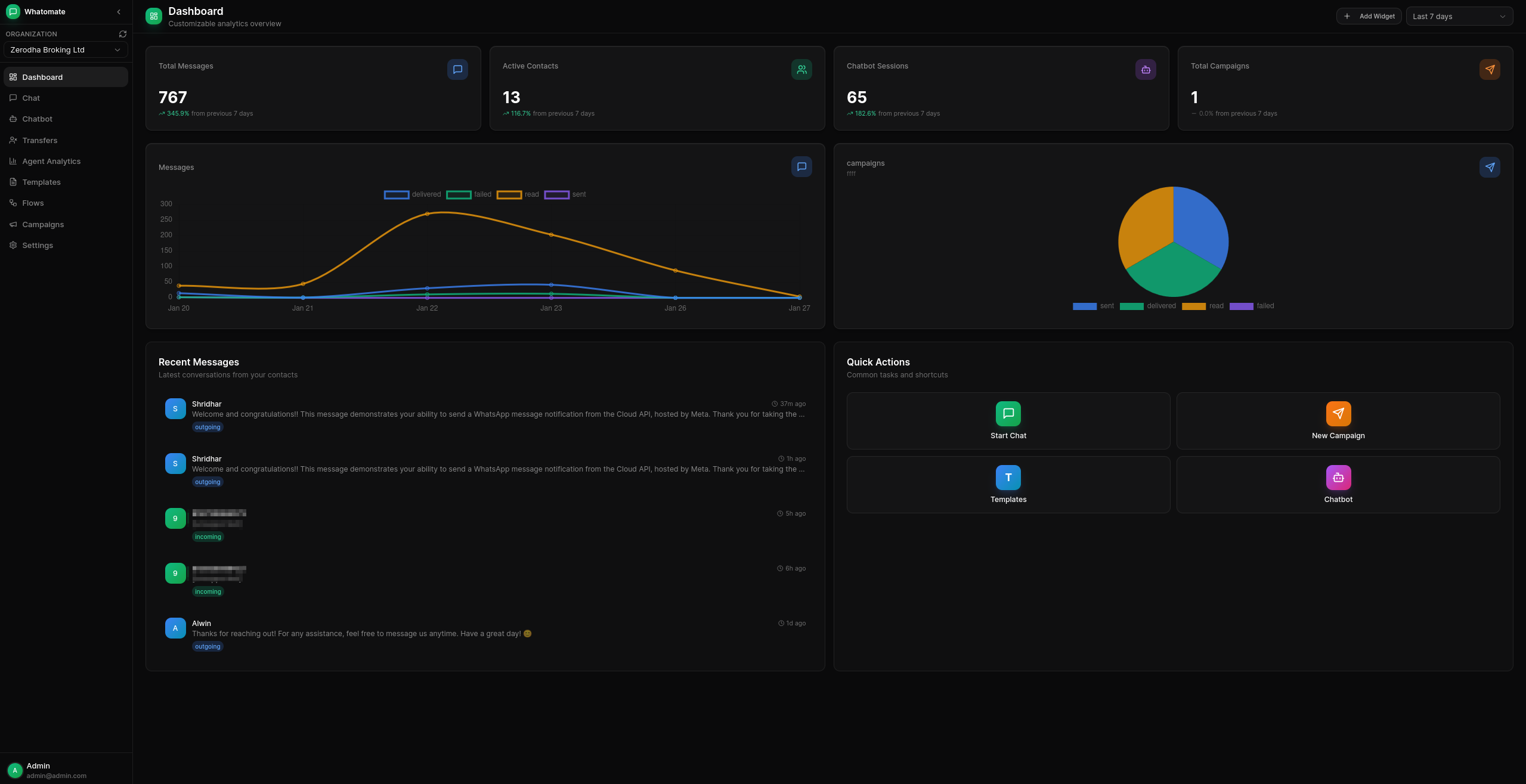 whatomate screenshot 2