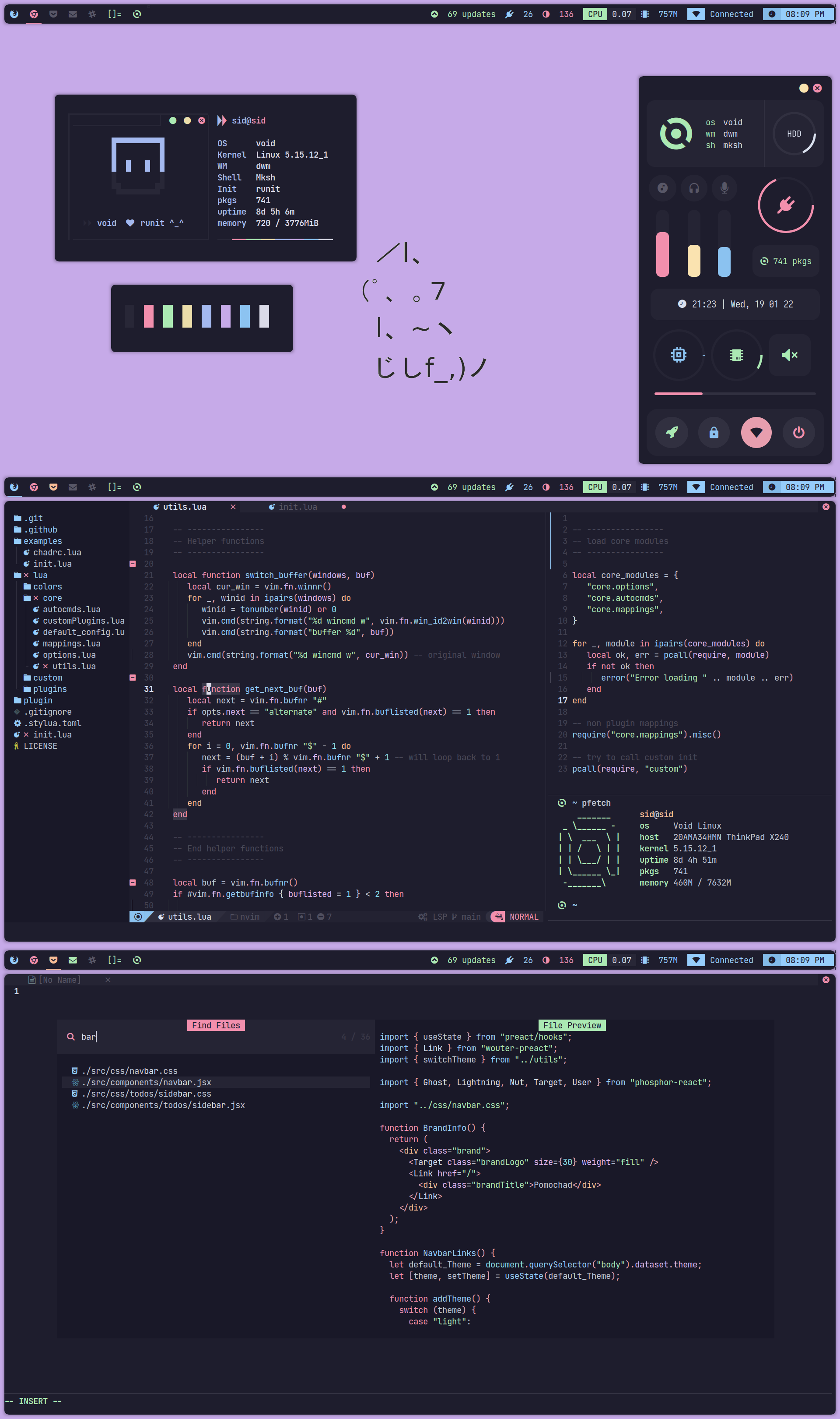 chadwm screenshot 1