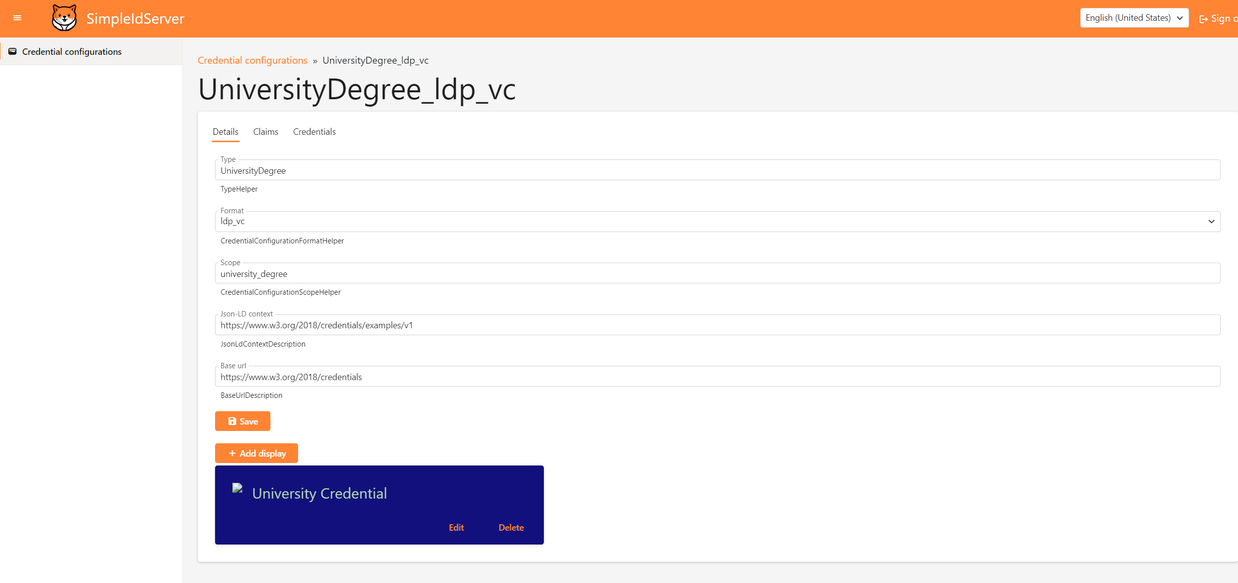 SimpleIdServer screenshot 4