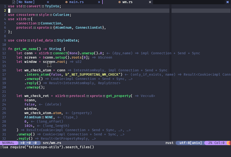 rust-tools.nvim screenshot 6