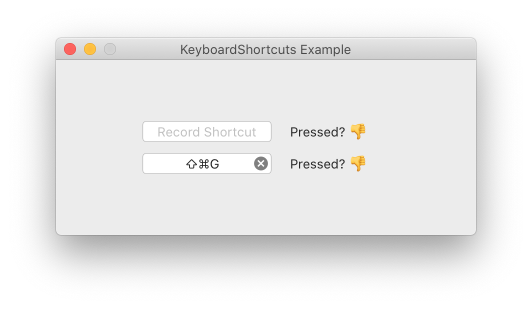 KeyboardShortcuts screenshot 1