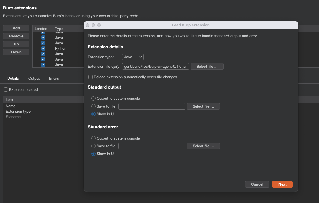 burp-ai-agent screenshot 2
